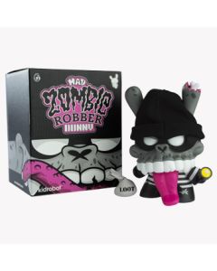 Kidrobot - Dunny Mad Zombie Robber Gray 8"