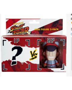 Kidrobot Vinyl Mini Figure -  Street Fighter 3" M. Bison 2 Pack