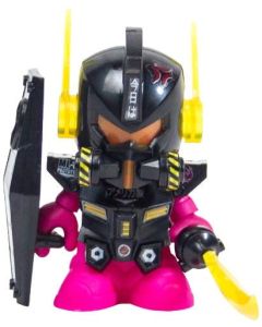 Kidrobot Bot Mini Dam Gun Gundam 3" Black