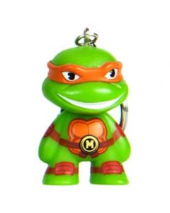 Kidrobot Keychain Teenage Mutant Ninja Turtles Michelangelo 4/24