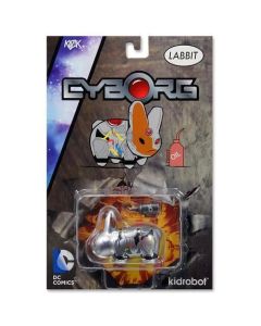 Kidrobot Vinyl - 2.5" Labbit DC Comics Blister Cyborg