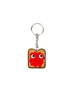 Kidrobot Vinyl - Yummy World Keychain Toast with Red Jam