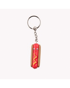 Kidrobot Vinyl - Yummy World Keychain Hotdog