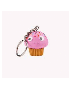 Kidrobot Vinyl - Yummy World Keychain Pink Cupcake