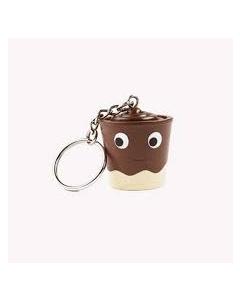 Kidrobot Vinyl - Yummy World Keychain Cup Chocolate