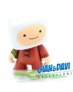 Kidrobot 3" Mini Series Adventure Time - Finn with grass sword 1/20