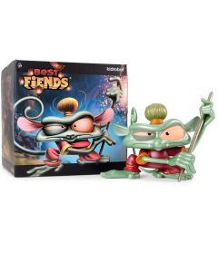 Kidrobot Best Fiends CNY Tarsier Medium Figure Chase (Green Edition)