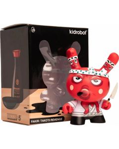 Kidrobot - Dunny Tako's Revenge by Fakir Red 5"