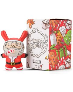 Kidrobot - 3" Christmas Dunny Chuncky Holiday by Alex Solis Santa