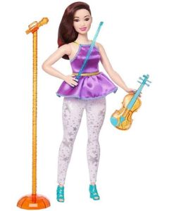 2017 Mattel Barbie FHC02 and the Rockers Curvy Asian Violin FCH02