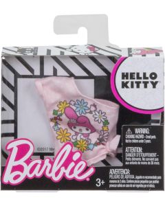 2017 Mattel Barbie FLP40 Hello Kitty outfit FLP43