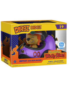 Funko Dorbz Ridez 19 Hanna & Barbera Wacky Races 11701 Muttley with Mean Machine