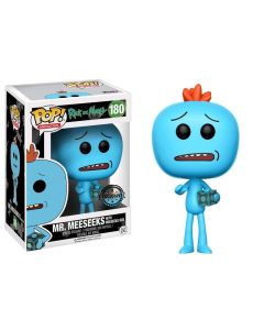 Funko Pop Animation 180 Rick and Morty 12498 Mr Meeseeks SCATOLA DA VISIONARE