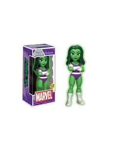 Funko Rock Candy Marvel 12671 She-Hulk Glow in the Dark