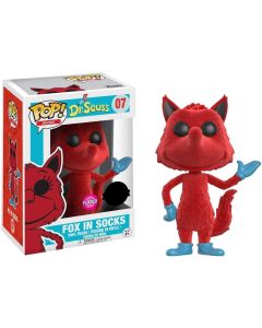 Funko Pop Icons 07 Dr. Seuss 13055 Fox in Socks Flocked Exclusive