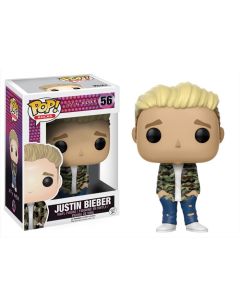 Funko Pop Rocks 56 Justin Bieber 14351 SCATOLA CON LIEVI DANNI
