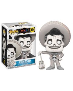Funko Pop Disney 304 Pixar Coco 14768 Ernesto Exclusive SCATOLA ROVINATA