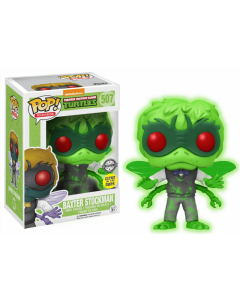 Funko Pop Television 507 Turtles TMNT 15195 Baxter Glow Dark SCATOLA ROVINATA