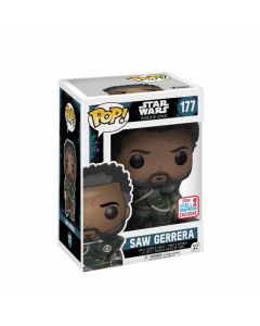 Funko Pop Star Wars 177 SW Rogue One 20118 Saw Gerrera NYCC2017