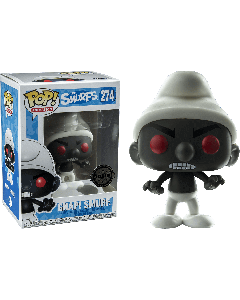 Funko Pop Animation 274 The Smurfs 21356 Gnap! Smurf Black Exclusive