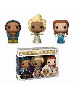 Funko Pop 3-Pack Disney A Wrinkle in Time 22506 Mrs. Who Which Whatsit