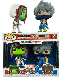 Funko Pop 2-Pack Games Marvel Vs Capcom 22785 Gamora Vs Strider