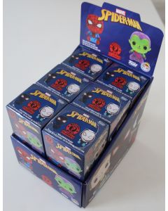 Funko Mystery Minis Plushies Marvel Spider-Man - 12 Blinded Box Complete Box