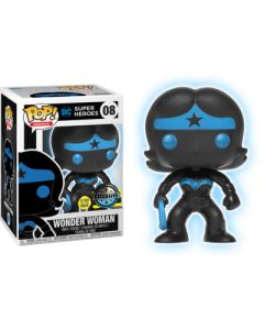 Funko Pop Heroes 08 DC Super Heroes 24748 Wonder Woman Glow Exclusive