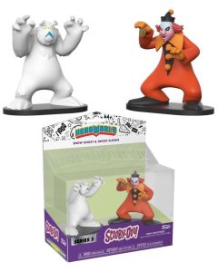 Funko HeroWorld 24945 Scooby-Doo! 2-Pack Snow Ghost & Ghost Clown
