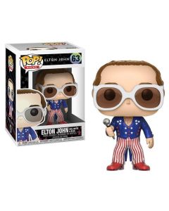 Funko Pop Rocks 63 Elton John 26295 Red White Blue