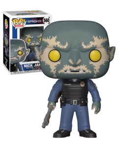 Funko Pop Movies 560 Netflix Bright 27381 Nick Jakoby with Gun