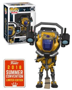 Funko Pop Games 343 Destiny 30110 Sweeper Bot SDCC 2018 Exclusive BOX ROVINATO