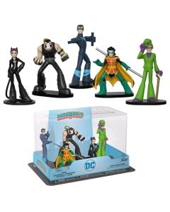 Funko HeroWorld 30585 DC Comics 5-Pack Bane Catwoman Nightwing Robin The Riddler