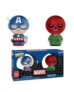 Funko Dorbz 2-Pack Marvel 31352 Captain America and Red Skull ECCC2018