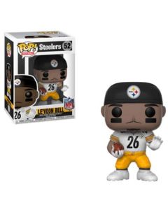 Funko Pop Football 52 NFL Steelers 31747 Le'veon  Bell SCATOLA DANNEGGIATA