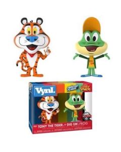 Funko VYNL Kellog's Frosted Flakes Honey Smacks 32244 Tony The Tiger + Dig Em' Frog
