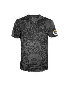 Funko T-Shirt Tee - Overwatch - Roadhog - Large 33115