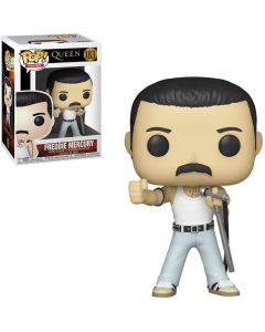 Funko Pop Rocks 183 Queen 33735 Freddie Mercury Radio Gaga 1985