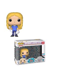 Funko Pop 2-Pack Television The Brady Bunch 33966 Jan Brady & George Glass NYCC2018