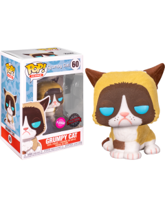 Funko Pop Icons 60 Grumpy Cat 33988 Grumpy Cat Flocked Special Edition
