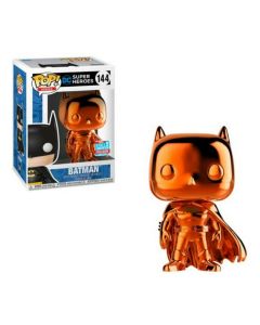 Funko Pop Heroes 144 DC Super Heroes 34210 Batman Crome NYCC2018
