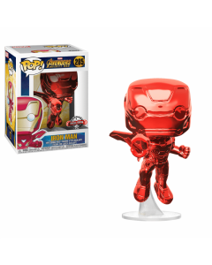 Funko Pop Marvel 285 Avengers Infinity War 34263 Iron Man Red Chrome Special Edition