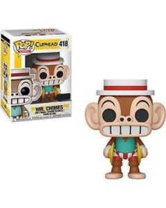 Funko Pop Games 418 Cuphead 35005 Mr Chimes Exclusive SCATOLA ROVINATA