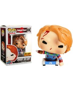 Funko Pop Movies 658 Child's Play 2 35039 Chucky On Cart Hot Topic Exclusive