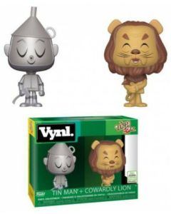 Funko Vynl The Wizard of Oz 35542 Tin Man + Cowardly Lion ECCC2019