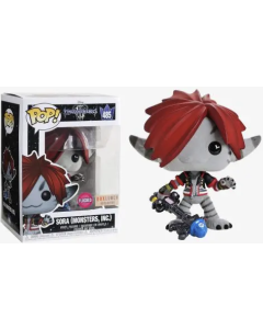 Funko Pop Disney 485 Kingdom Hearts III 36225 Sora Monsters Flocked BoxLunch Exc