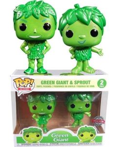 Funko Pop 2-Pack Green Giant & Sprout 42028 Scatola ROVINATA