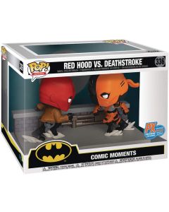 Funko Pop Comic Moments Heroes 336 DC Comics 48886 Red Hood Vs. Deathstroke SDCC