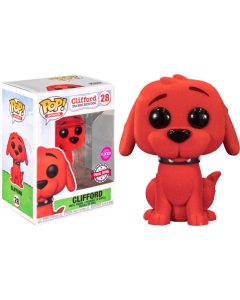 Funko Pop Books 28 Clifford the Big Red Dog 51672 Clifford Flocked