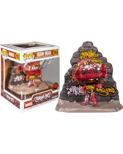 Funko Pop Marvel 753 Iron Man 52710 Street Art Collection Deluxe Special Edition